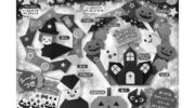 ハロウィンの折り紙、簡単な「おばけ」の折り方の説明【英訳付き】難易度★☆☆ image 0